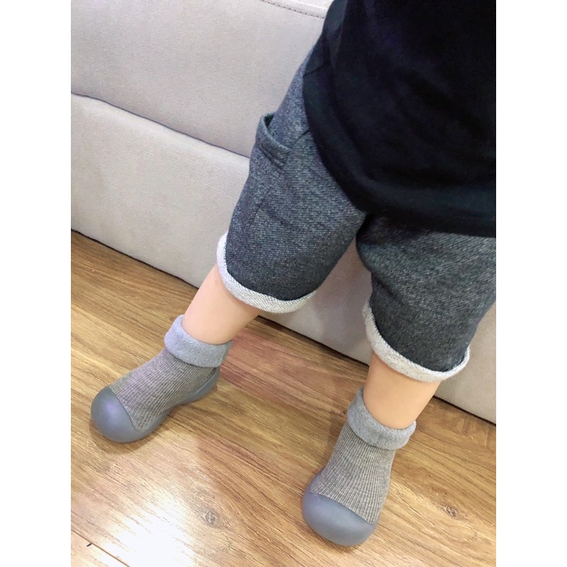 GIÀY BÚN CHO BÉ TẬP ĐI - GIÀY BÚN CHỐNG TRƯỢT CHO BÉ ( Bún cổ bẻ)