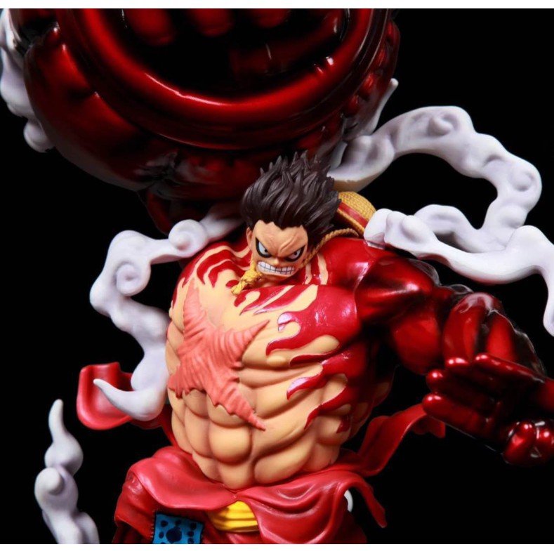 Mô Hình Figure One Piece Luffy Gear 4 cỡ lớn 43cm