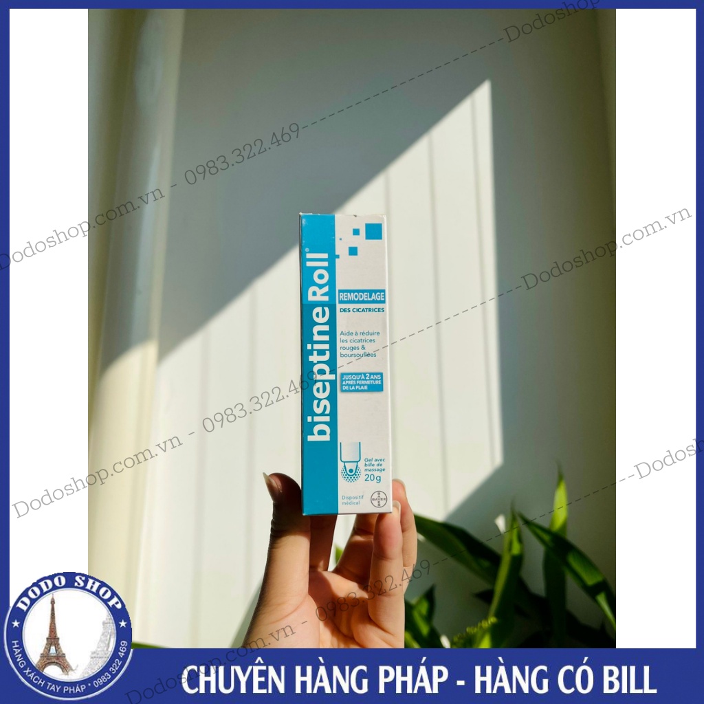 Gel Biseptine roll của Pháp làm mờ sẹo cấp tốc, sẹo lồi, sẹo ngã, sẹo mổ đẻ, sẹo lâu năm - dodoshop