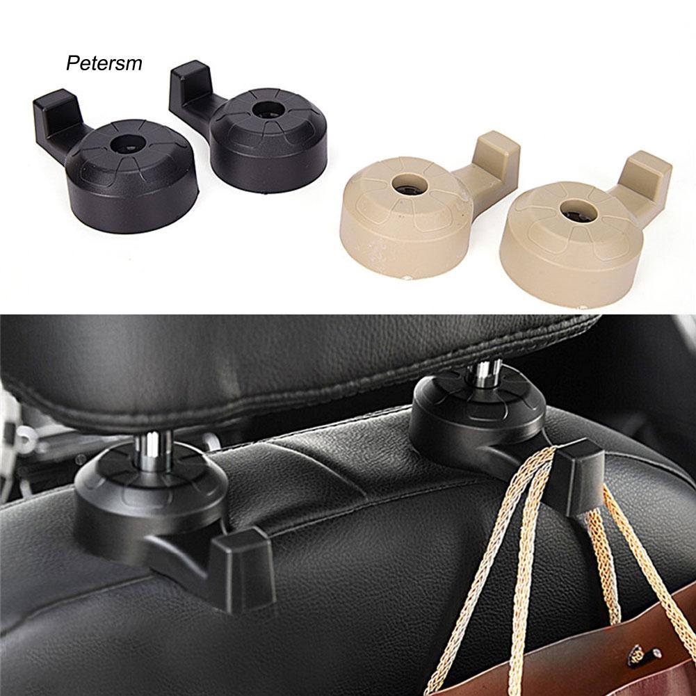 Set 2 móc treo đồ gắn ghế xe hơi tiện dụng