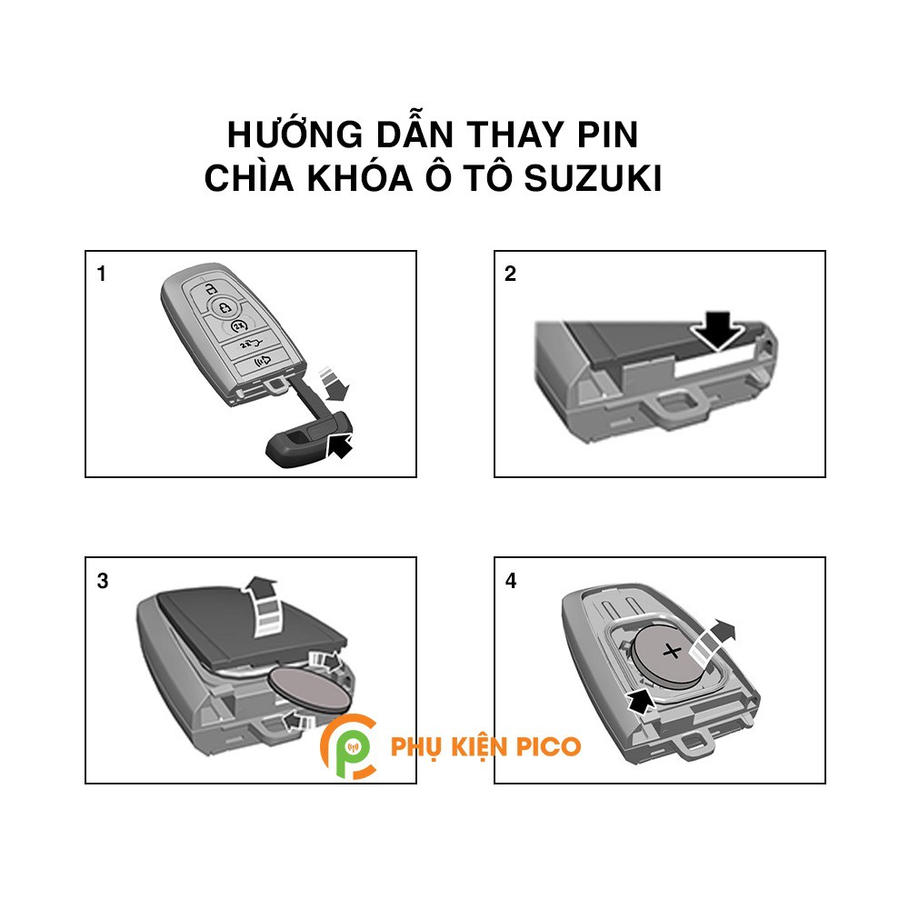 Pin chìa khóa ô tô Suzuki Carry Pro chính hãng sản xuất theo công nghệ Nhật Bản – Pin chìa khóa Suzuki Carry Pro