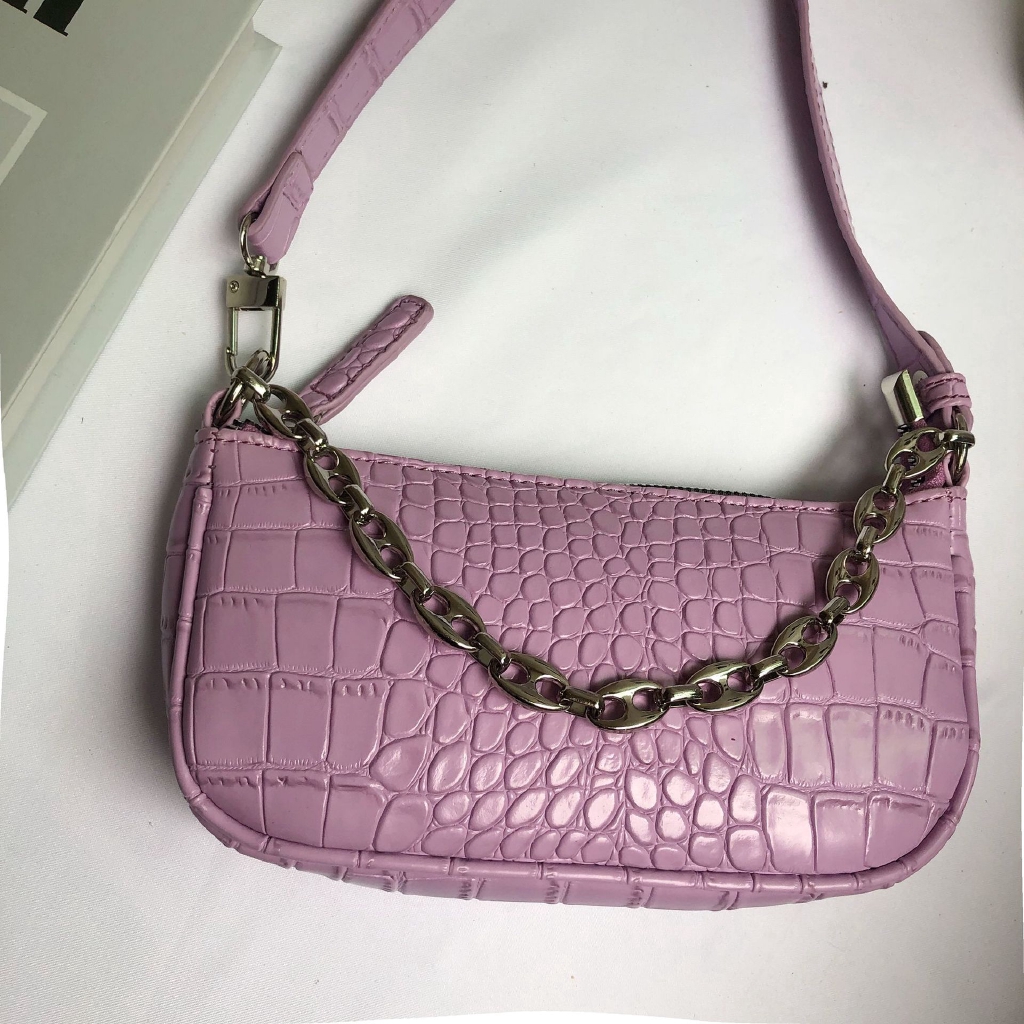 SUXI Túi đeo vai da Pu phong cách Hàn Quốc thời trang cho nữ