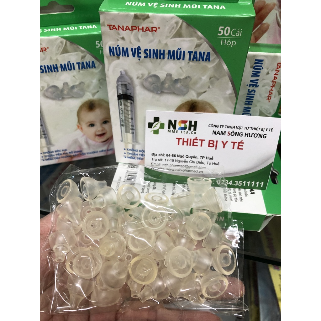 Núm rửa mũi silicon và xilanh, Đầu đệm rửa mũi Silicon cho bé và xilanh xylanh 10cc 20CC