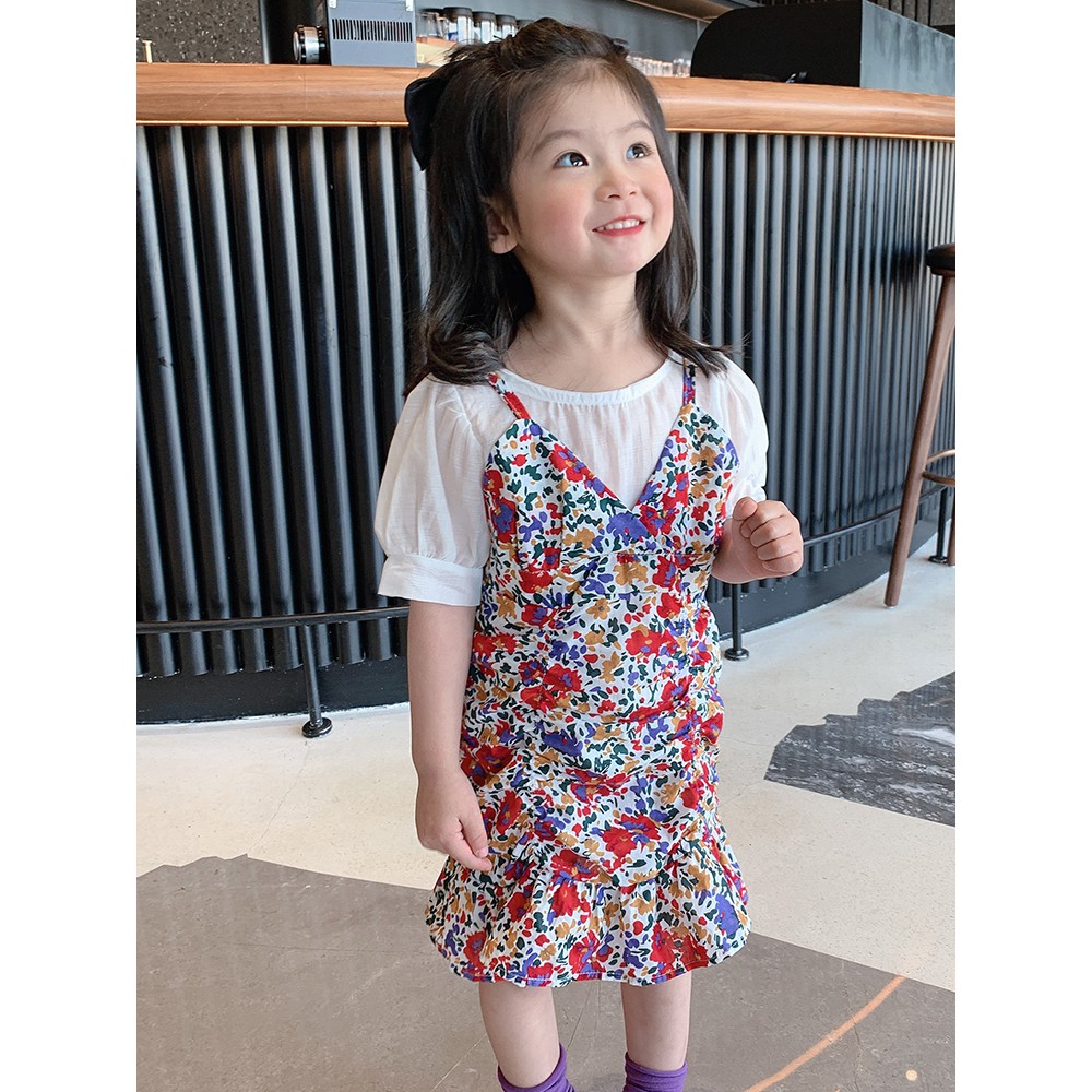 Váy Bé Gái Hoa Baby Áo Rời  Ảnh Thật