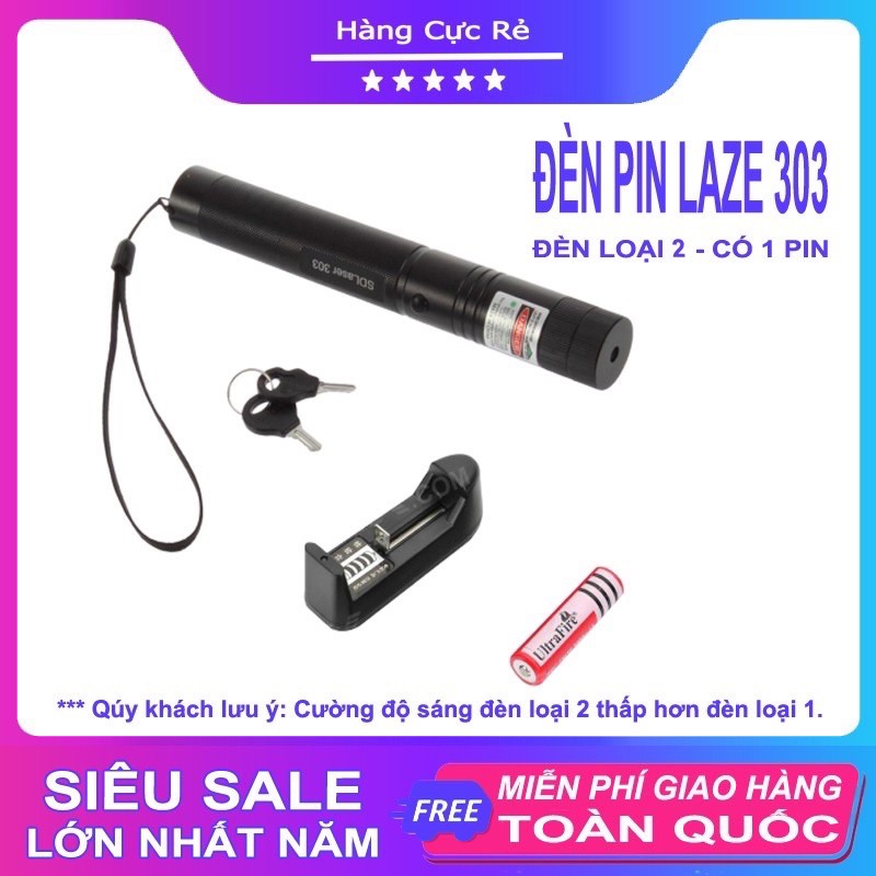 Đèn Laser xài pin sạc chiếu xa nhiều hình 🔵Freeship🔵 Bút trình chiếu slide, con trỏ laze nhỏ gọn