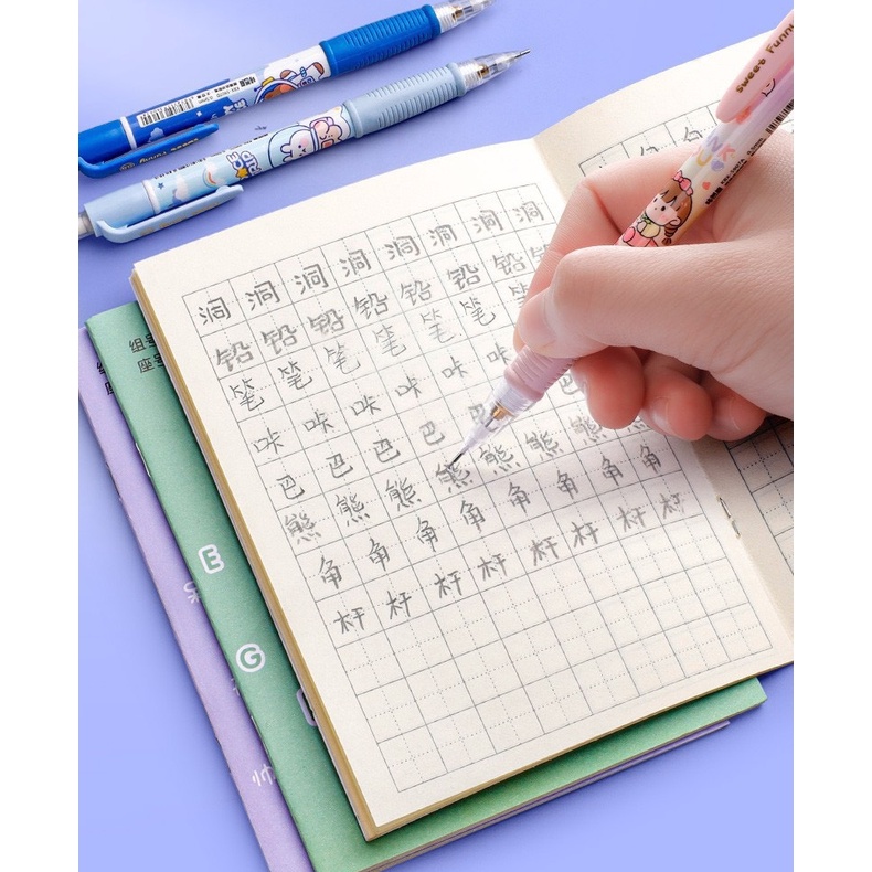 Viết chì bấm - bút chì bấm 0.5mm (kèm 1 hộp chì)