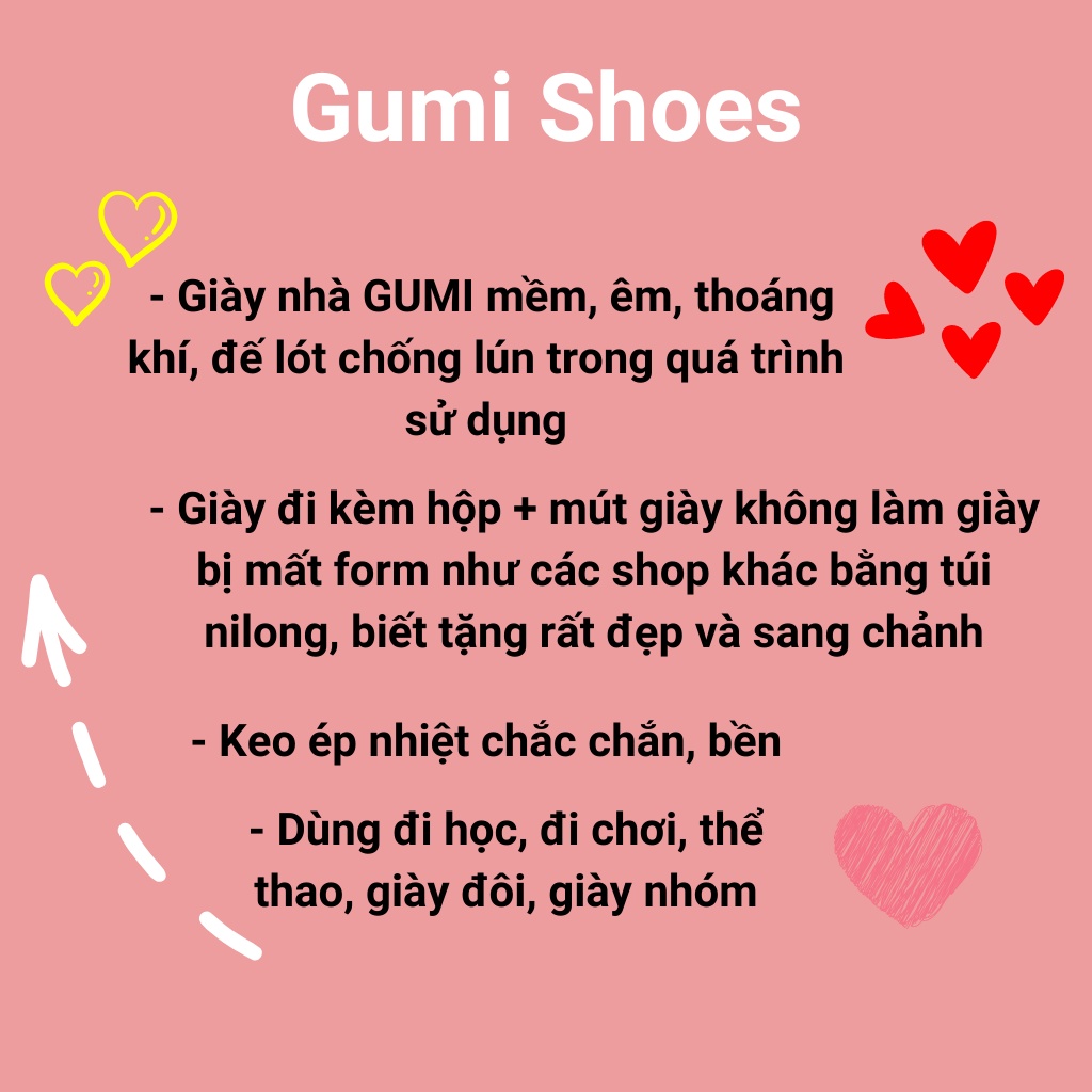 Giày trắng nữ style Hàn Quốc mới 2024 xu hướng giản dị giày thể thao nữ GUMI giá tốt