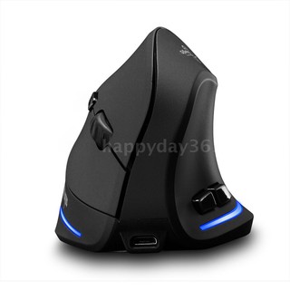 ☆F-35 Mouse Wireless Vertical Mouse Ergonomic Rechargeable 2400 DPI Optional Portable Gaming Mouse fo