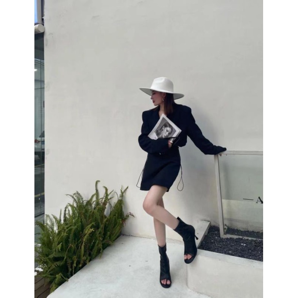 x Boot Xỏ Ngón 9p Hở Mũi Da Mềm Êm Fullbox Cao Cấp