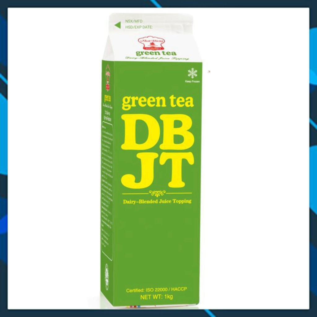 Kem Trà Xanh 1kg 12 Hộp