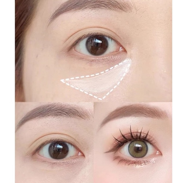 Hũ kem che khuyết điểm đủ tone màu  Sáng -trắng nhất  Trung bình- màu da vàng  Tối lạnh- màu da tái