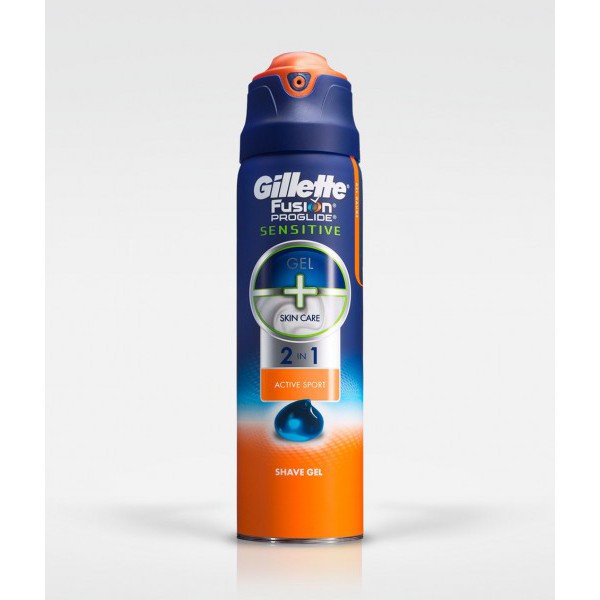 Kem cạo râu GILLETTE FUSION PROGLIDE SENSITIVE 2 trong 1