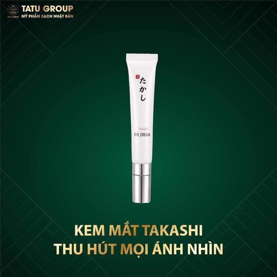 Kem mắt chống nhăn TAKASHI 20ml tàng nhang chống lão hóa vùng da quanh mắt hiệu quả sản phẩm cao cấp đến từ nhật bản