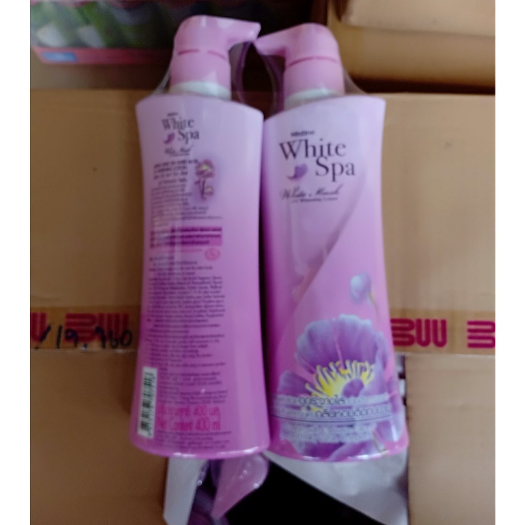 Sữa dưỡng thể White Spa Gold Cavia 400ml Thái Lan | BigBuy360 - bigbuy360.vn