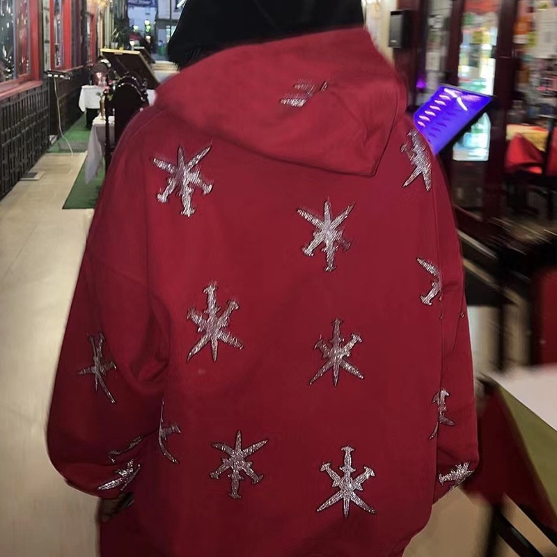 Bộ Áo Hoodie Tay Dài Và Quần Dài In Họa Tiết Phong Cách Vintage Dành Cho Nam y2k 2000s
