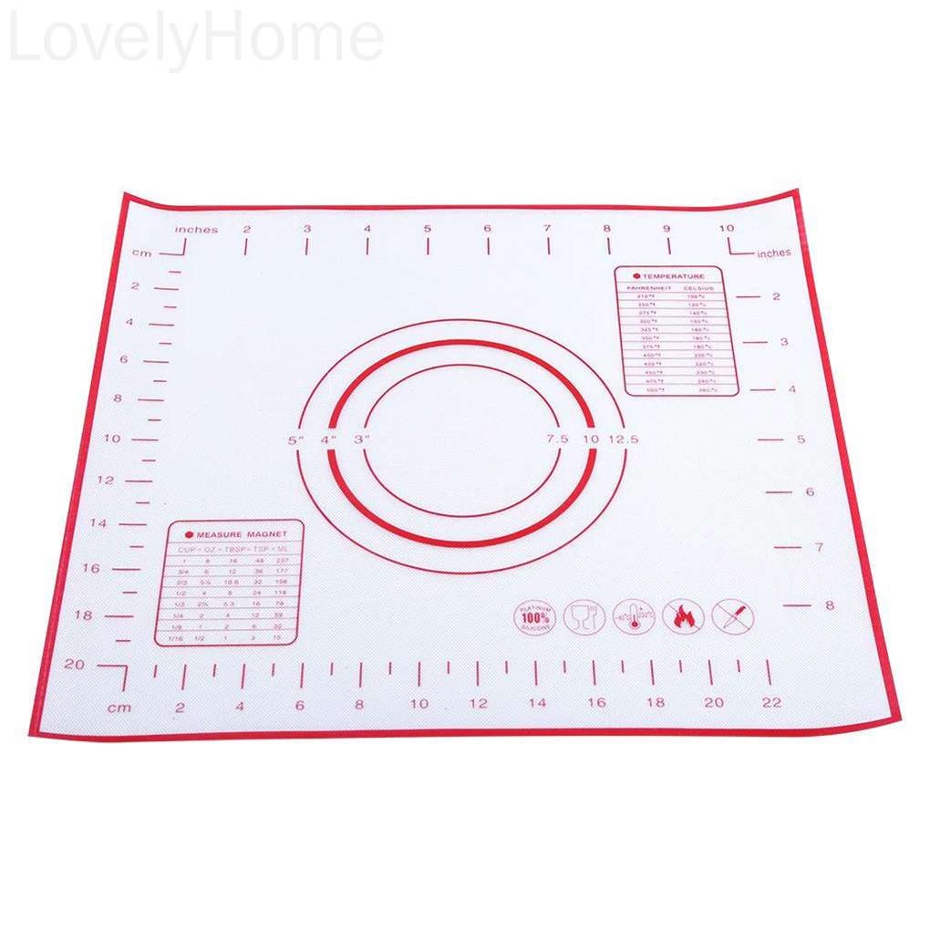 [CHOO] Thảm Nhào Bột Làm Bánh Bằng Silicone Không Dính Diy
