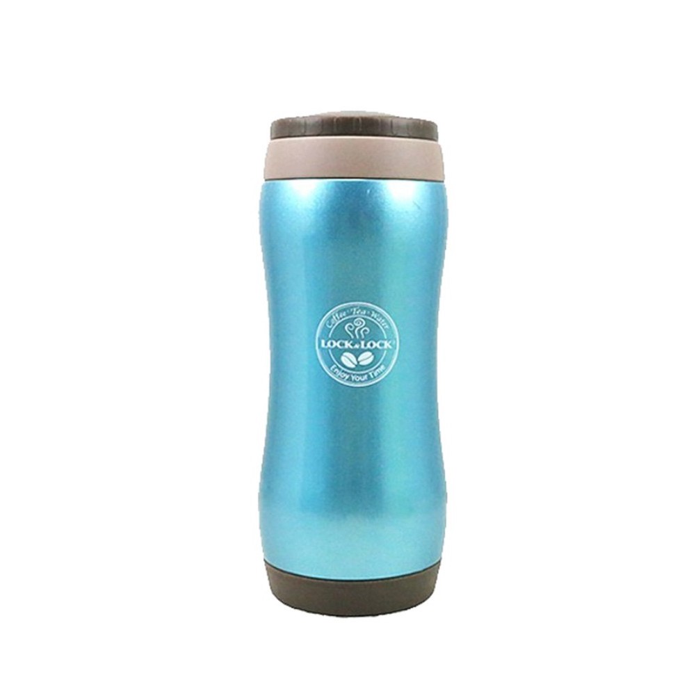 Bình Giữ Nhiệt Lock&amp;Lock Grip Tumbler (370ml) LHC801 Tặng Kèm Túi Vải (Mẫu Ngẫu Nhiên)