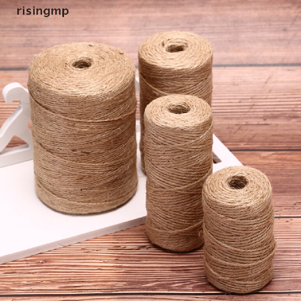 Cuộn Dây Thừng Sợi Đay Tự Nhiên Dùng Trang Trí Thủ Công DIY ♨Trên đó