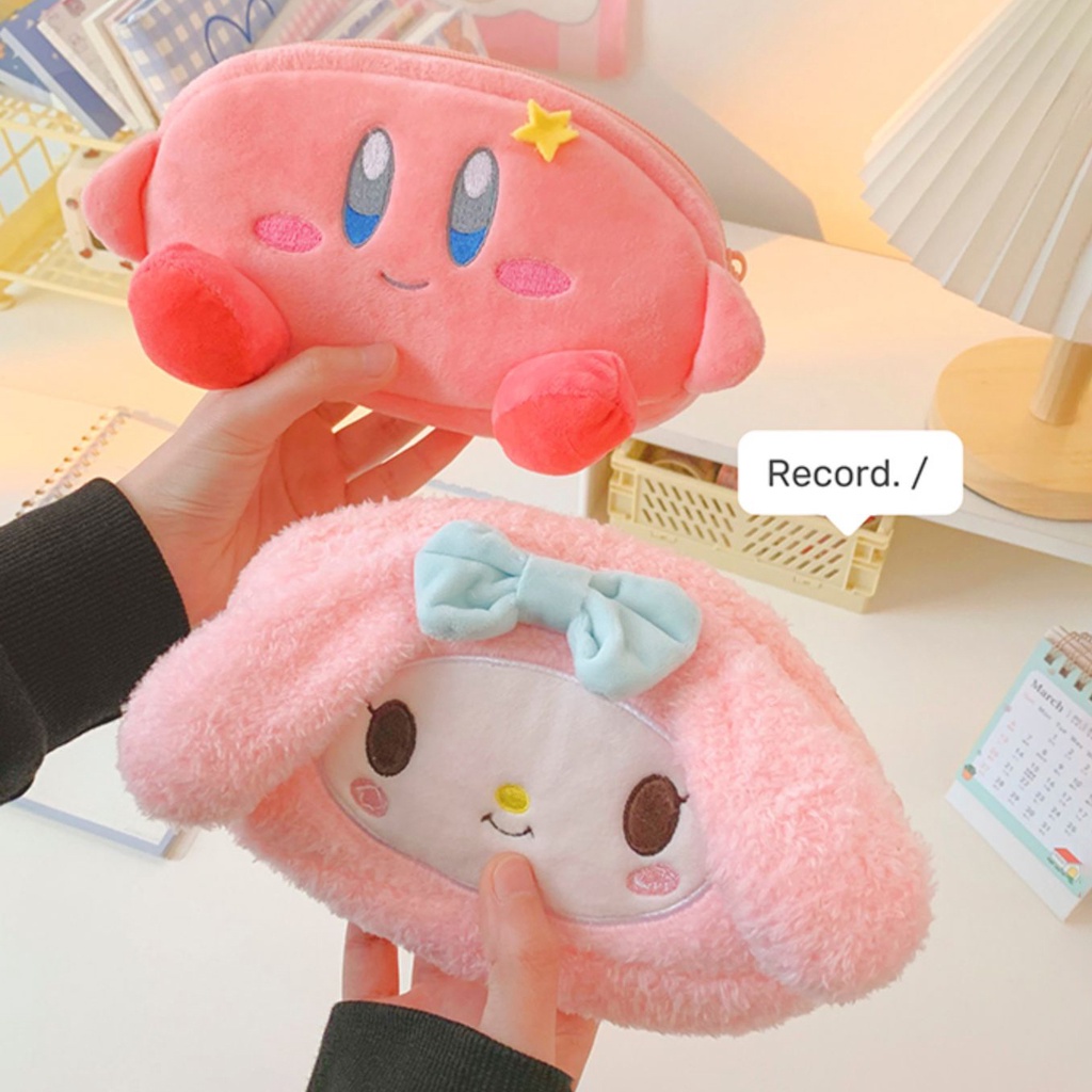 Túi Đựng Bút Mềm Mại Sức Chứa Lớn Dễ Thương Cho Học Sinh