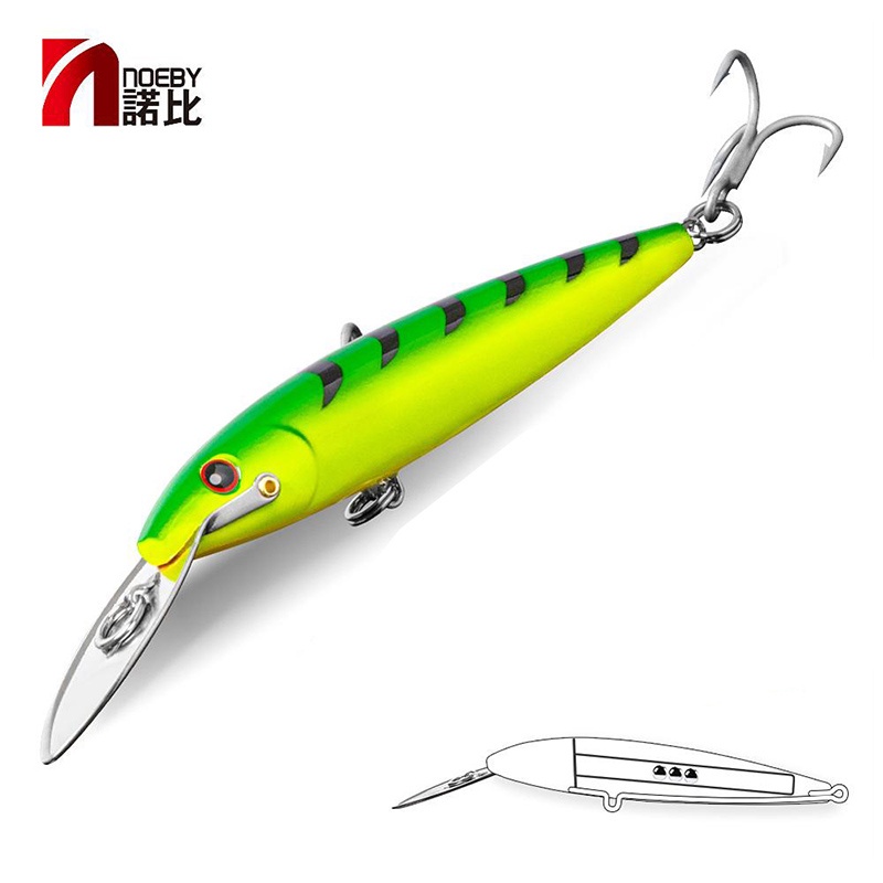 Mồi Câu Cá Nhân Tạo 185/225mm 60/76g NBL9904