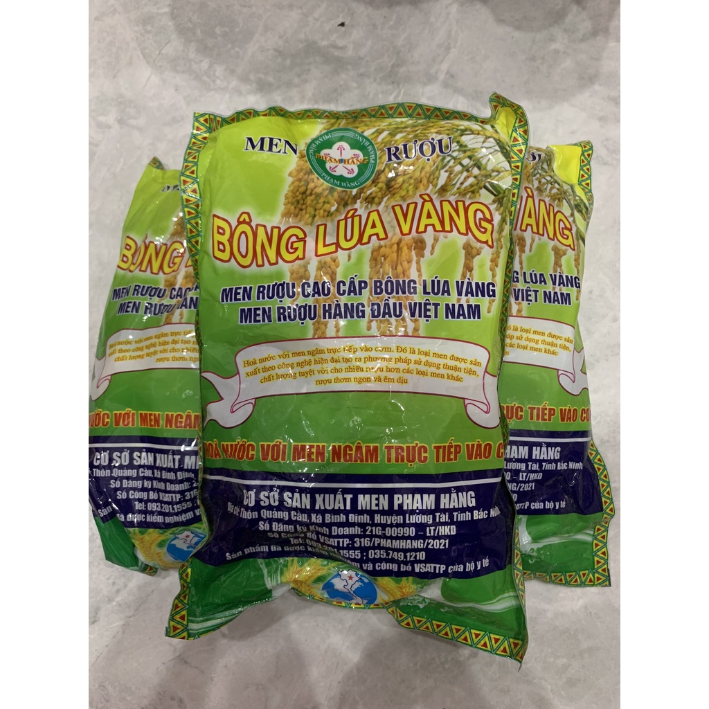 MEN RƯỢU BÔNG LÚA VÀNG
