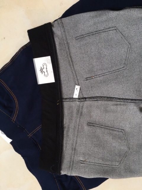 [ Mã FAMAYWA giảm 10K đơn 50K] Quần giả jean 4 túi chất liệu cotton da cá | BigBuy360 - bigbuy360.vn