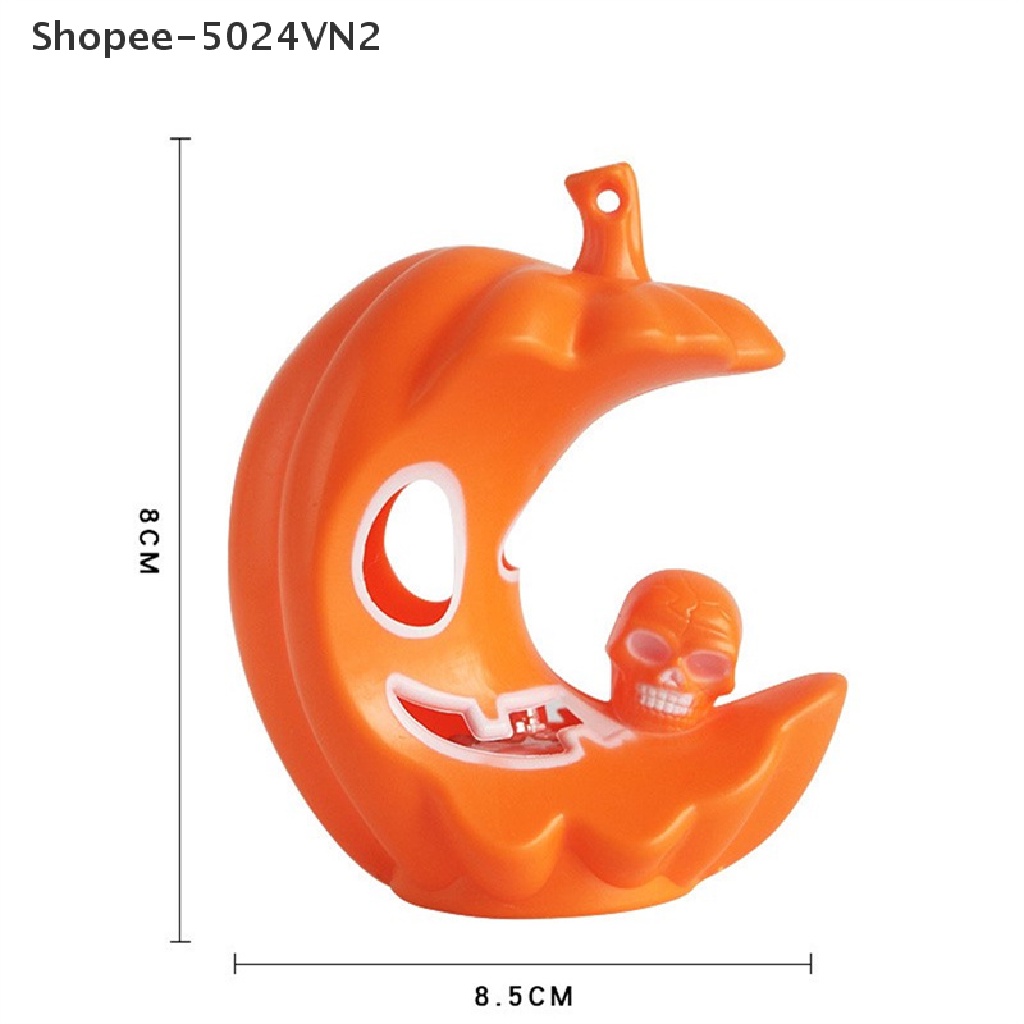 [Mới &amp; Halloween &amp; Halloween] Đèn LED Hình Đầu Lâu / Bí Ngô Đầy Màu Sắc Trang Trí Lễ Hội Halloween