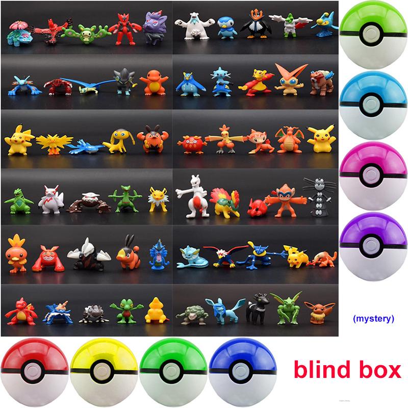 Set 144 Mô Hình Nhân Vật Pokemon Nhỏ Nhắn Xinh Xắn
