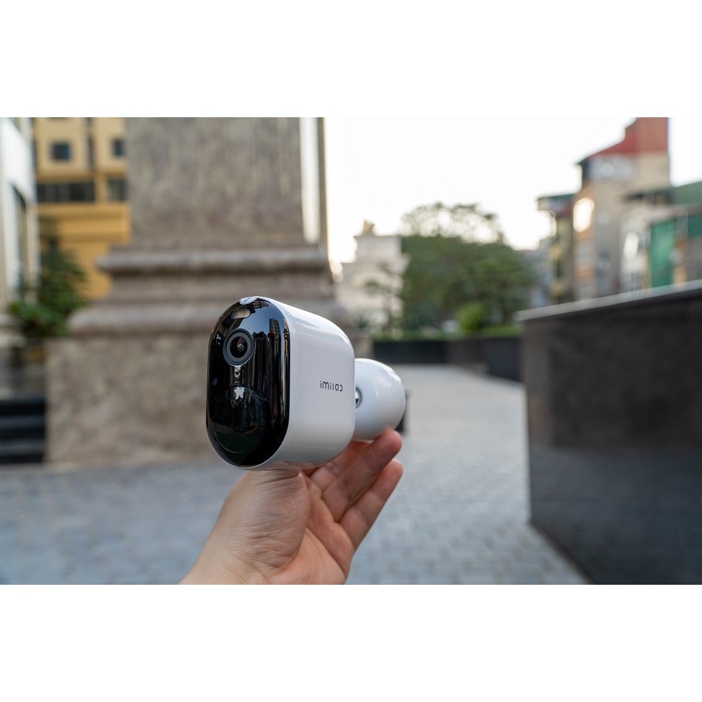 Camera ngoài trời Xiaomi Imilab EC4 2.5k nhìn màu ban đêm quốc tế - Camera outdoor IMILAB EC4 2.5k, tích pin