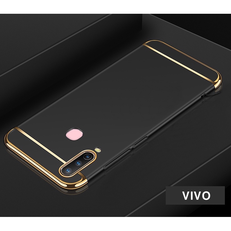 ỐP LƯNG 3 MẢNH CHO VIVO Y12,Y15,Y17,U10 CAO CẤP