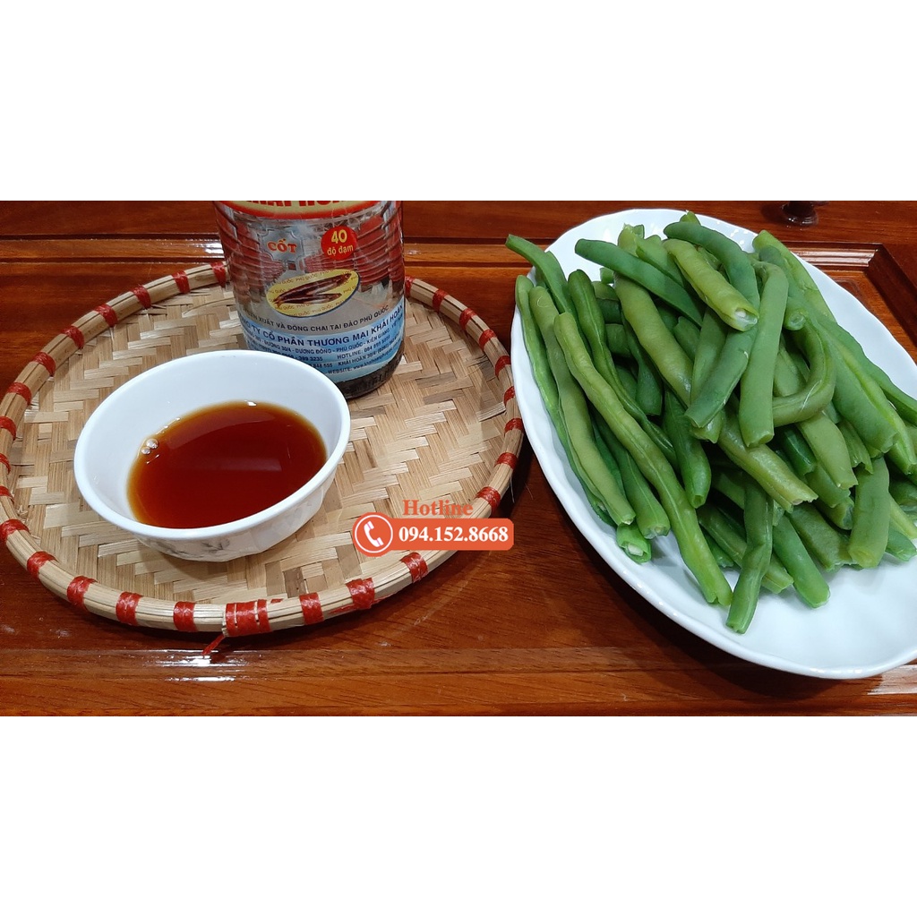 Nước Mắm Khải Hoàn Chai Thủy Tinh 520ml 40 Độ Đạm