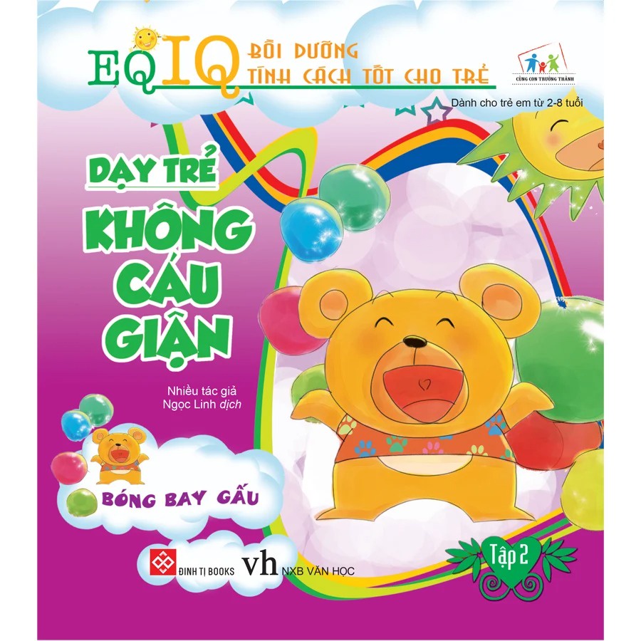 Sách-EQ-IQ Bồi dưỡng tính cách tốt cho trẻ Combo 8 tập