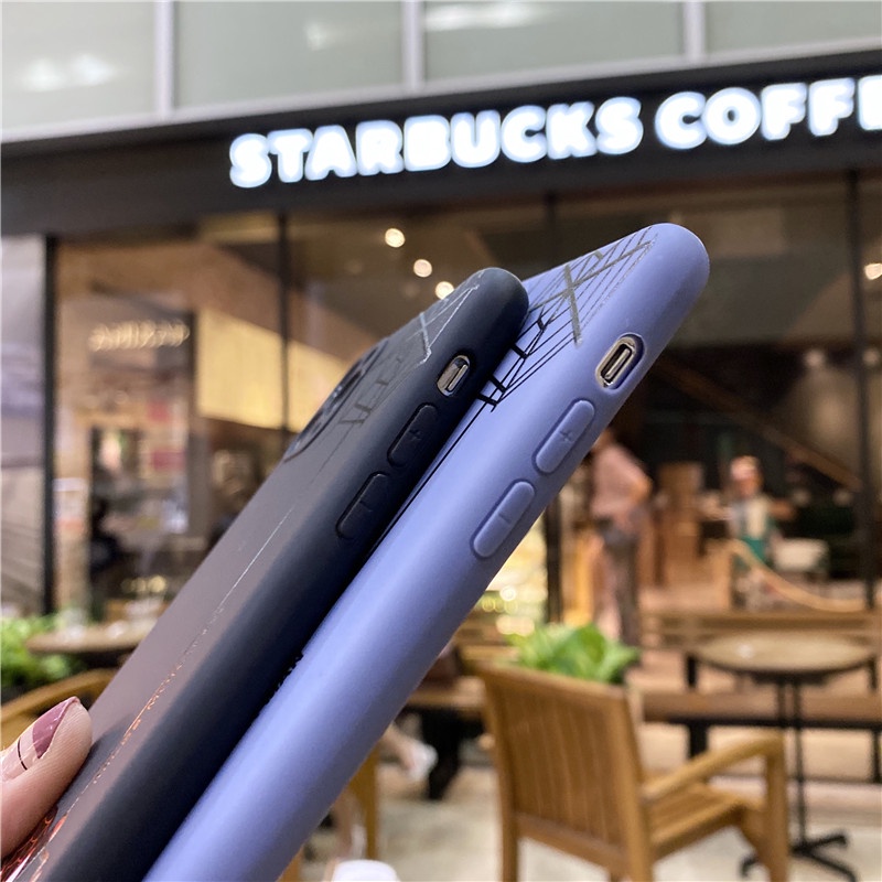 Dễ Thương Ốp Điện Thoại Silicon Họa Tiết spiderman Mặt Nhám Chống Rơi Cho iphone 13 12 11 pro max x xr xs 7 8 plus se 2020