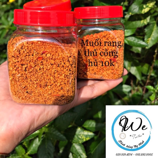 [100g] muối rang chay thủ công Tây Ninh