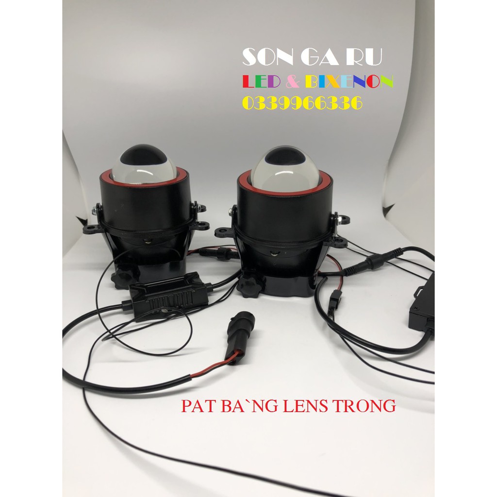 Bộ 2 BILED gầm 3 inch 55w 6000k siêu sáng cho oto