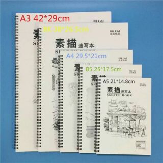 Sổ vẽ a3, sổ phác thảo loại đẹp