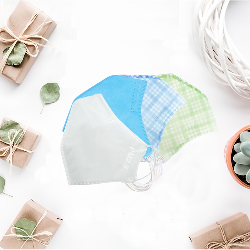 Khẩu Trang Mayan 3D Mask Pm2.5 Medi Freesize Màng Lọc N95 5 Chiếc (Màu Ngẫu Nhiên)