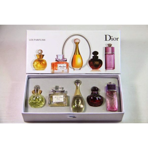 bộ 5 chai nước hoa dior