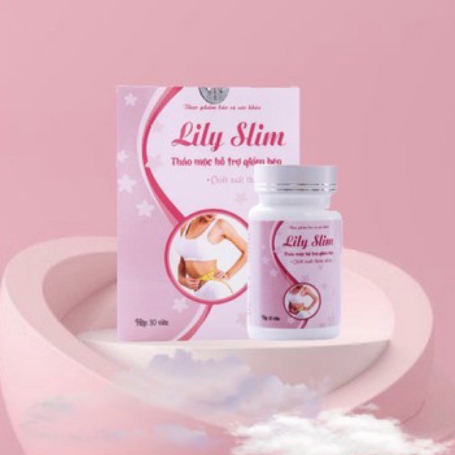 Thuốc Giảm Cân Lily Slim Hộp 30 Viên Hỗ Trợ Giảm 3-10Kg Không Tác Dụng Phụ