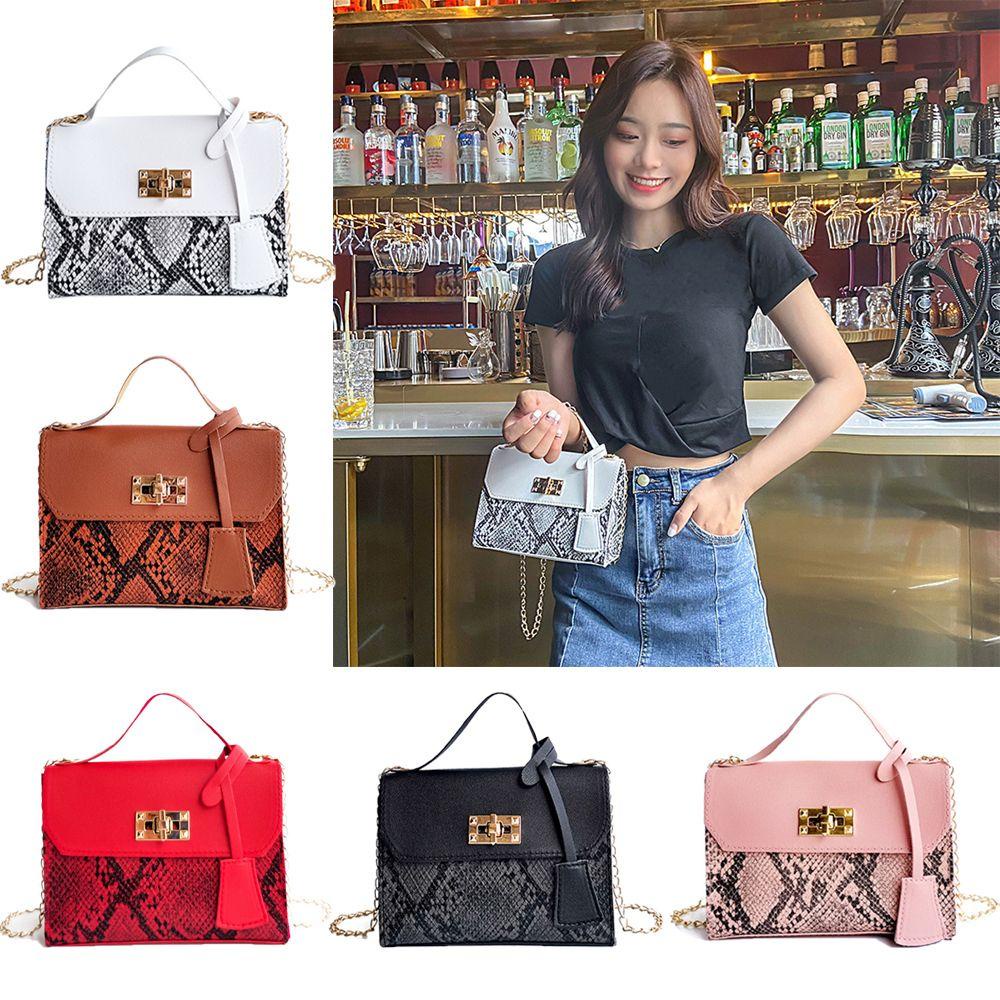 Túi Xách Da PU Hình Vuông Thời Trang Dành Cho Nữ