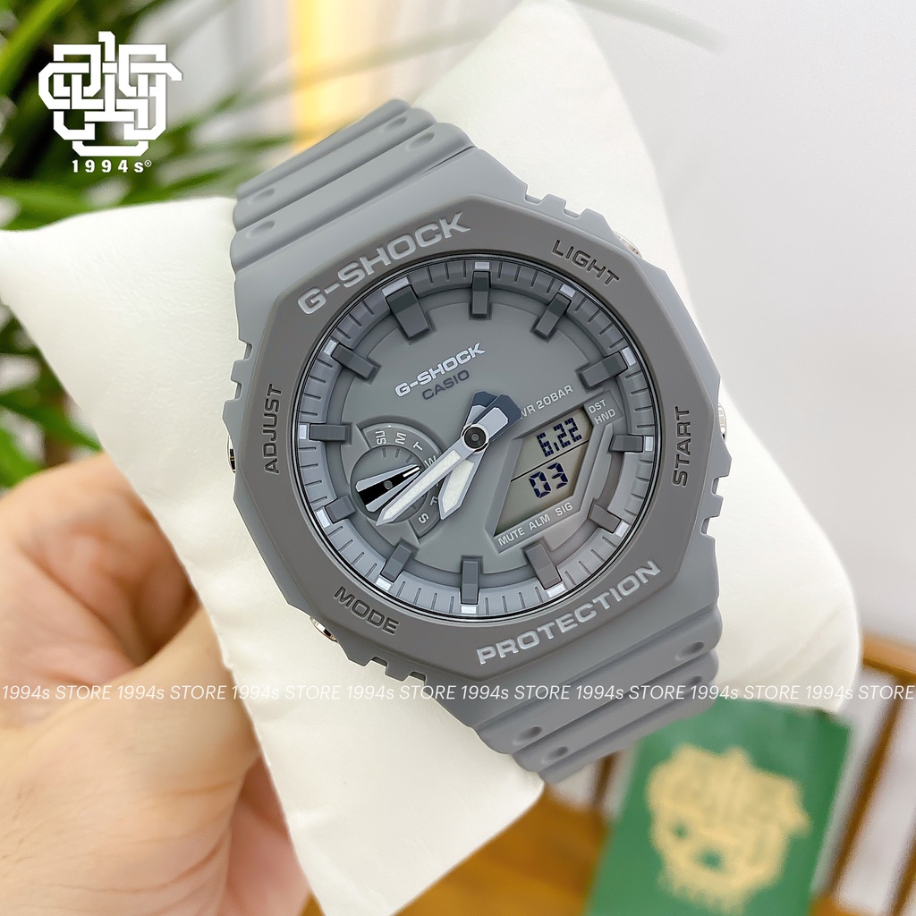 Đồng hồ nam Casio G-Shock GA-2110ET-8A chống va đập, chống nước 200m, hàng chính hãng