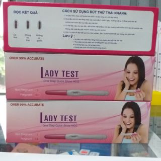 Bút thử thai Lady test