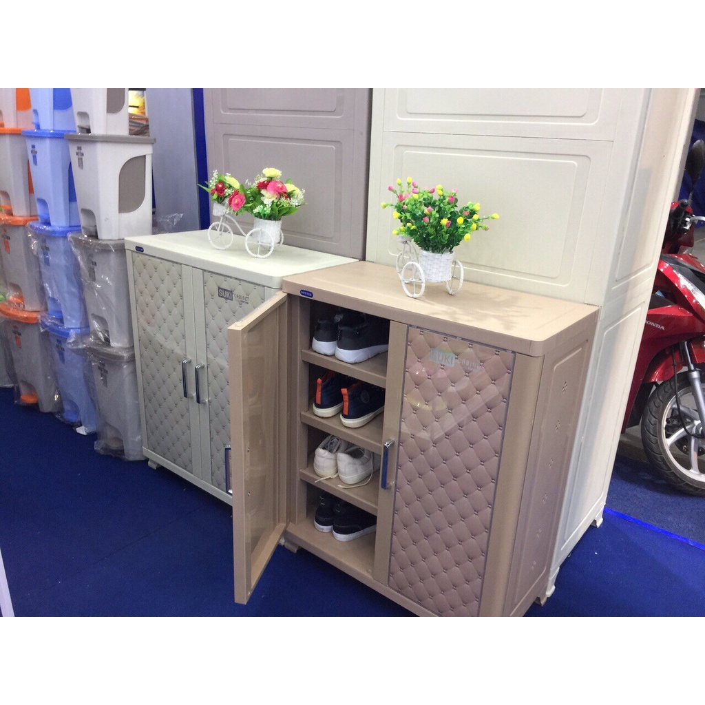 Tủ giày Suki Duy Tân 4 tầng (70 x 35 x 84 cm)