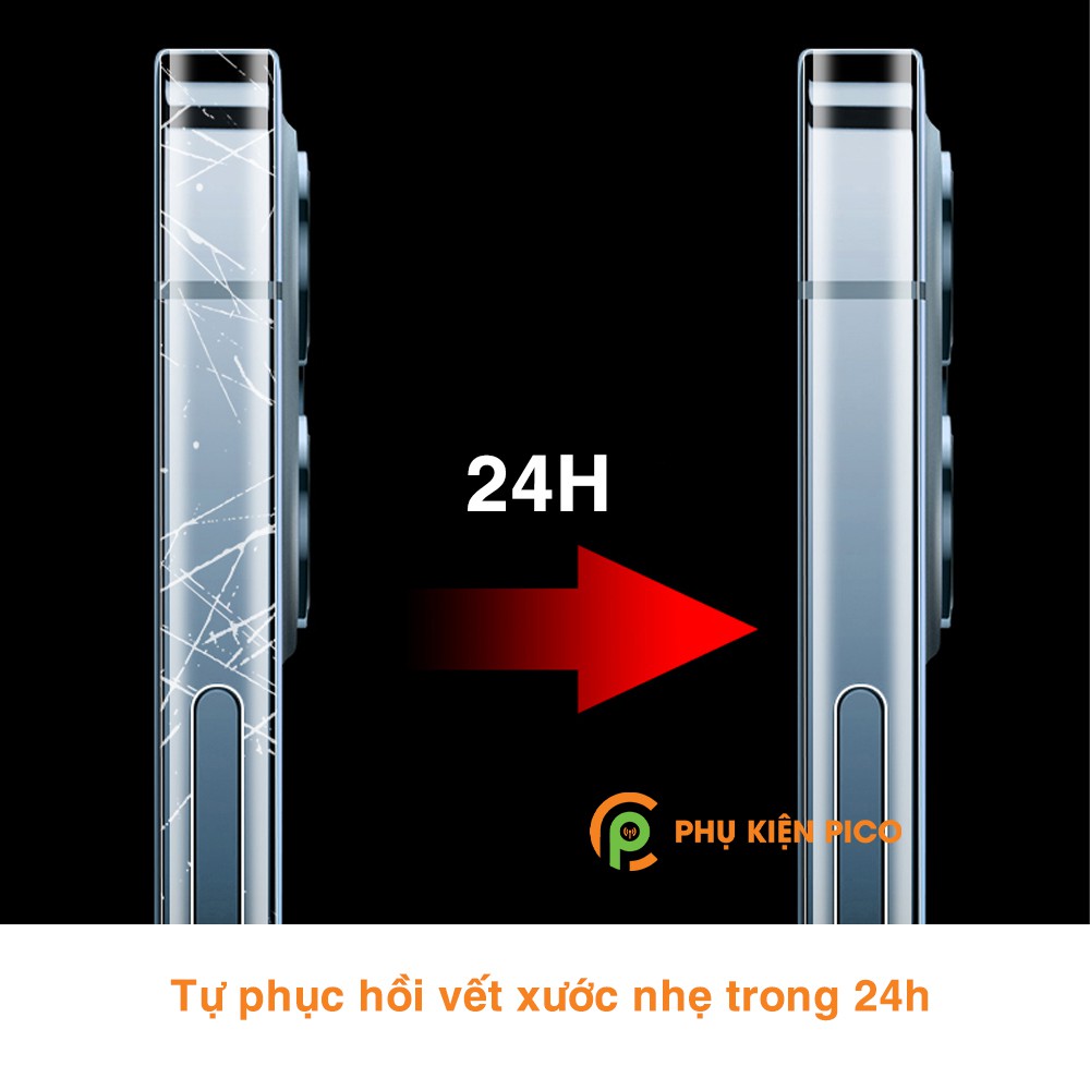 Dán viền Iphone 14 Pro Max / Iphone 13 Pro Max / Iphone 12 / 11 Pro Max PPF tự phục hồi vết xước - Dán viền Iphone