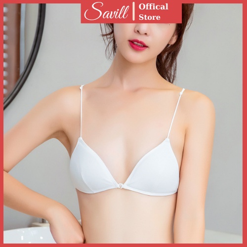Áo Bra 2 Dây Mảnh - Bra Nữ Mút Mỏng - Áo Ngực Không Gọng Cotton Thoải Mái A2099