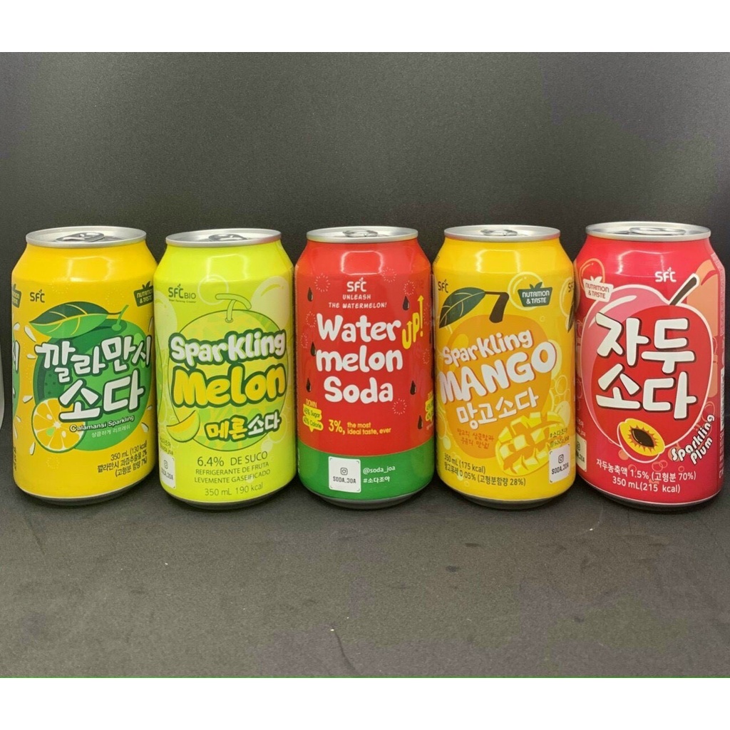 NƯỚC SODA TRÁI CÂY SFC