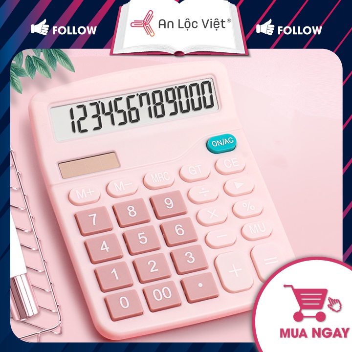 Máy tính cầm tay Dexin 837 sử dụng Pin mặt trời