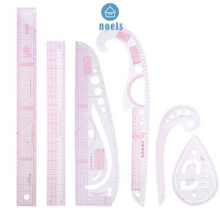 Bộ 6 Thước Đo Đa Năng Dùng Trong May Mặc