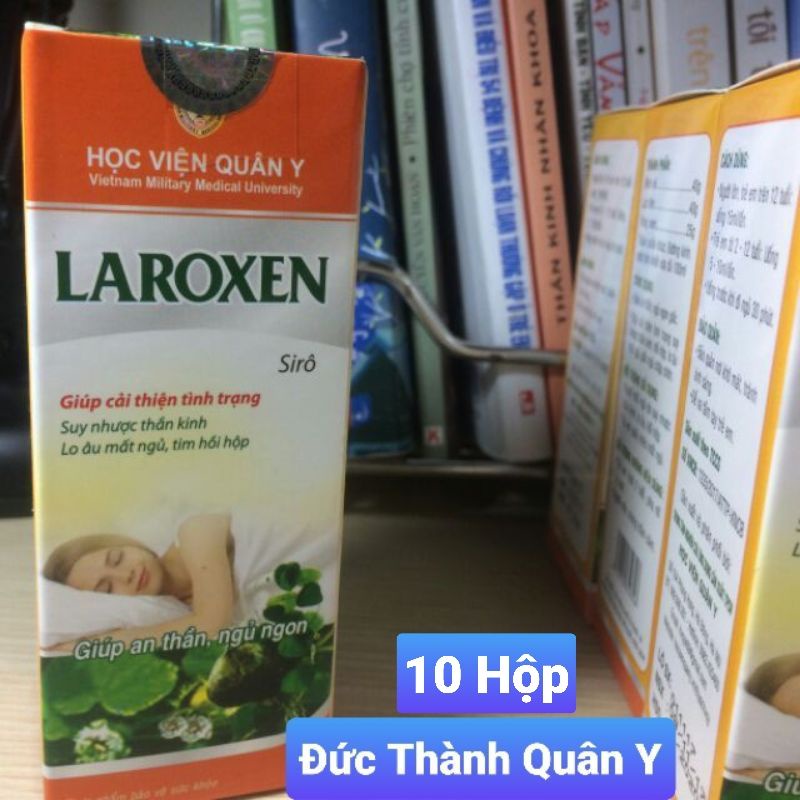10 Hộp Laroxen Học viện Quân Y - Hỗ Trợ Ngủ Ngon