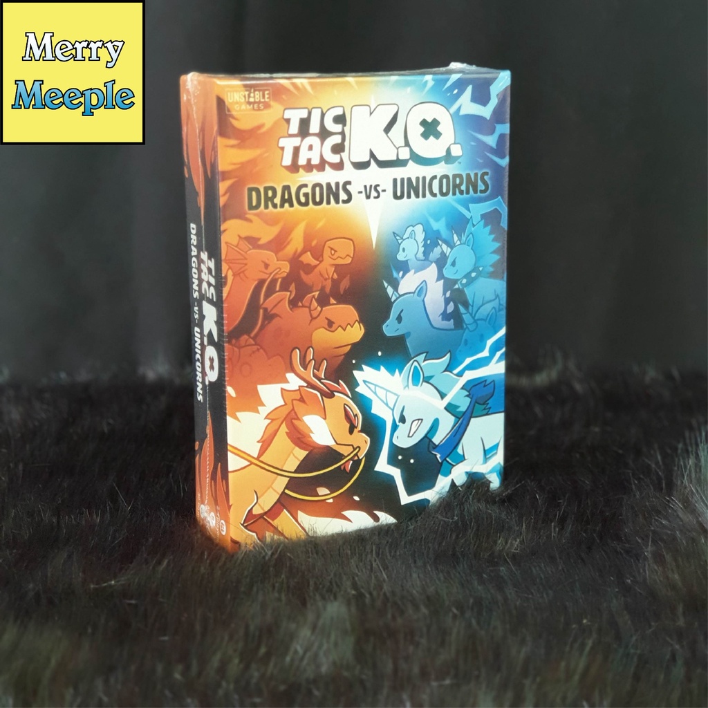 Tic Tac K.O.: Dragons vs. Unicorns - Trò Chơi Board Game